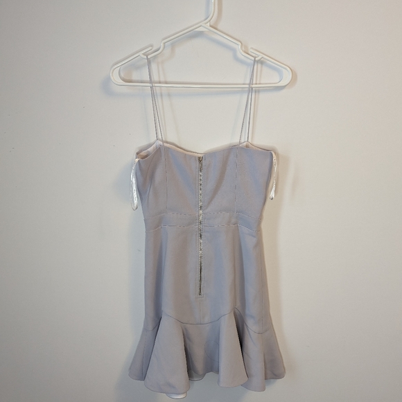 White Fox Just My Type Mini Dress DUSTY BLUE XS AU6 - Picture 4 of 4